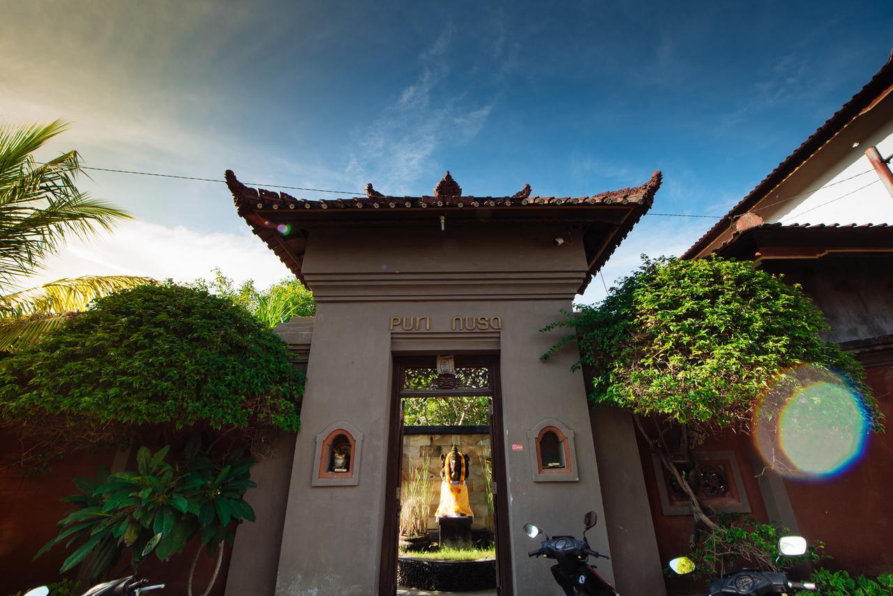 Puri Nusa Beach Hotel Lembongan Exterior foto
